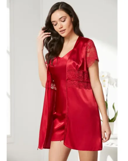 Pierre Cardin 2480-6 Saten Üçlü Şort Takım resmi