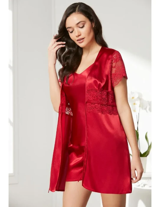 Pierre Cardin 2480-6 Saten Üçlü Şort Takım resmi