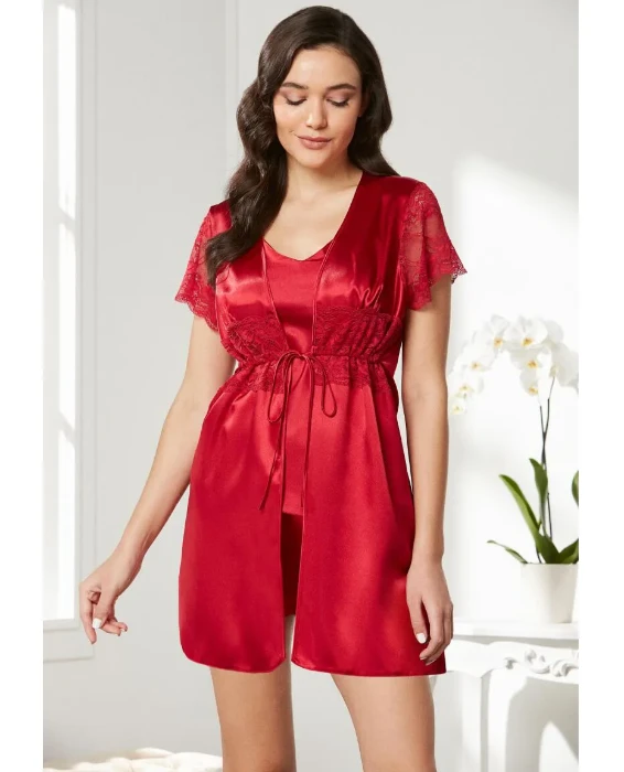 Pierre Cardin 2480-6 Saten Üçlü Şort Takım resmi