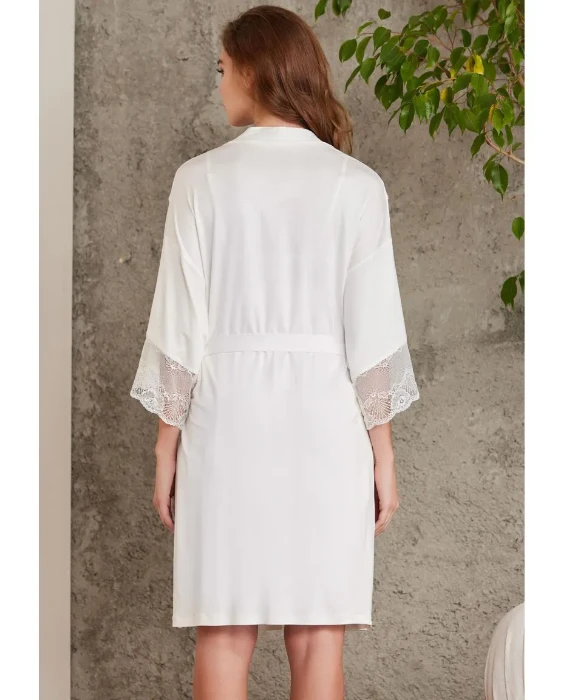 Pierre Cardin 4010 Saten Gecelik Sabahlık Takım resmi