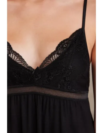 Image de Ensemble De Chemise De Nuit Satinée Pierre Cardin 4010-2