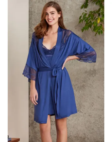 Picture of Pierre Cardin 4010-4 Satin Chemise Robe Set