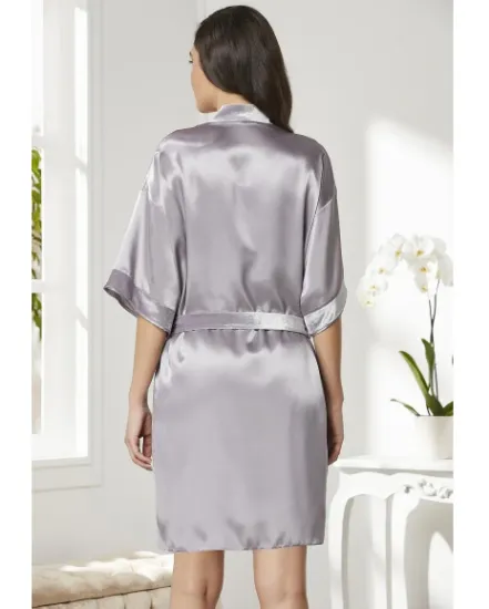Pierre Cardin 4045-4 Kadife Saten Gecelik Sabahlık Takım resmi