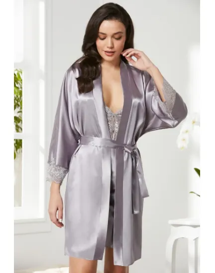 Picture of Pierre Cardin 4280-4 Satin Chemise Robe Set