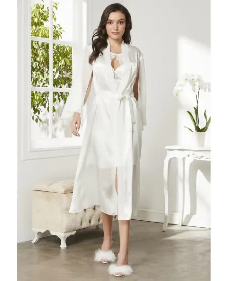 Picture of Pierre Cardin 4375 Satin Chemise Robe Set
