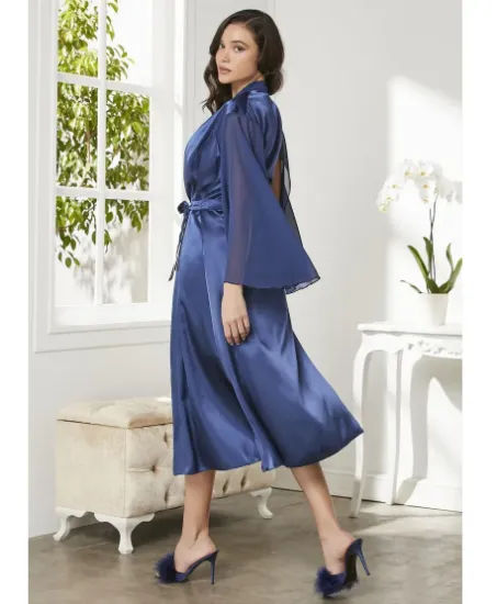Image de Ensemble De Chemise De Nuit Satinée Pierre Cardin 4375-4