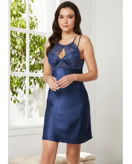 Image de Ensemble De Chemise De Nuit Satinée Pierre Cardin 4375-4