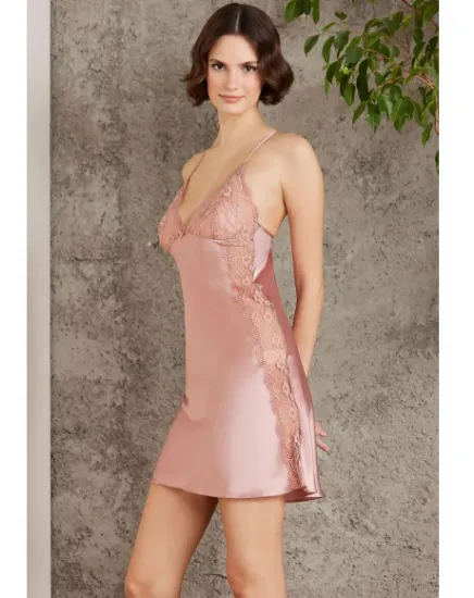 Image de Ensemble De Chemise De Nuit Satinée Pierre Cardin 4438-2