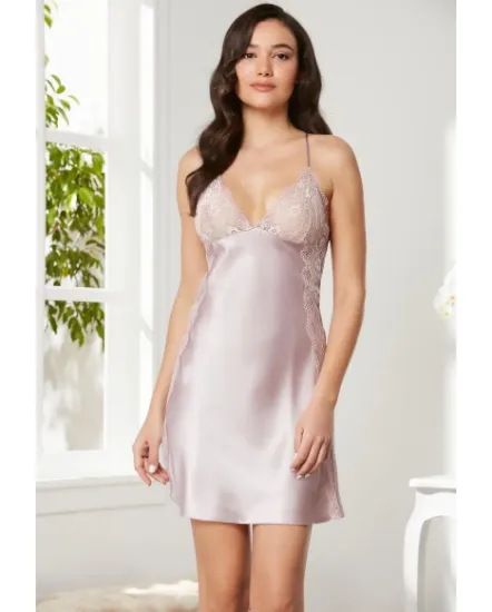 Image de Ensemble De Chemise De Nuit Satinée Pierre Cardin 4438-5
