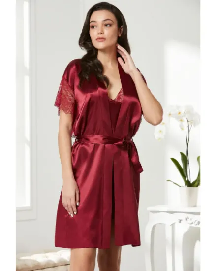 Pierre Cardin 4438-7 Saten Gecelik Sabahlık Takım resmi
