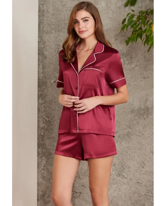 Pierre Cardin 1205 Saten Şort Takım resmi