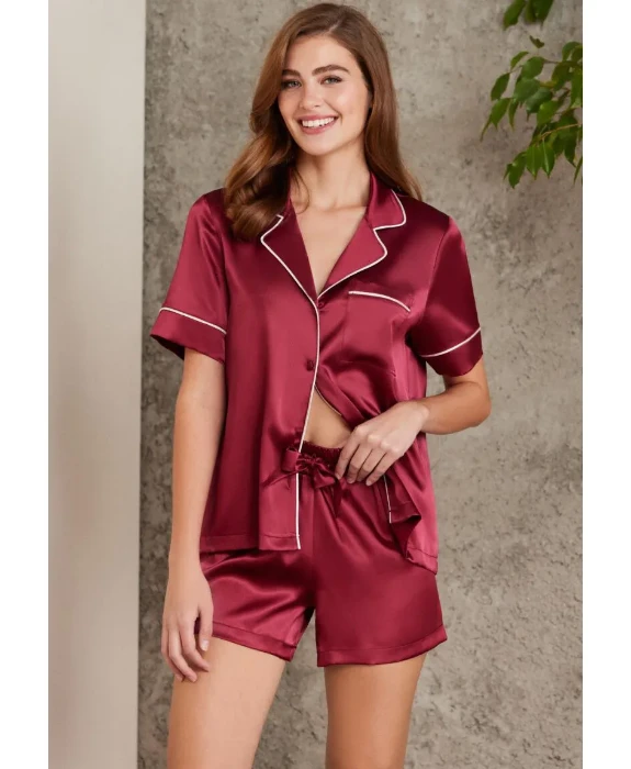 Pierre Cardin 1205 Saten Şort Takım resmi