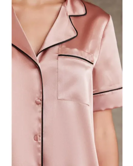 Picture of Pierre Cardin 1205-6 Satin Shorts Set