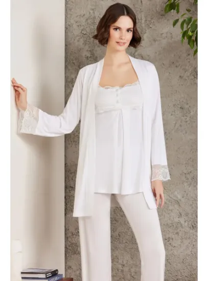 Pierre Cardin 2805 Sabahlıklı Hamile Pijama Takım resmi