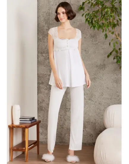 Pierre Cardin 2805 Sabahlıklı Hamile Pijama Takım resmi