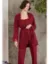 Picture of Pierre Cardin 2805-5 Maternity Pajamas Set With Dressing Gown