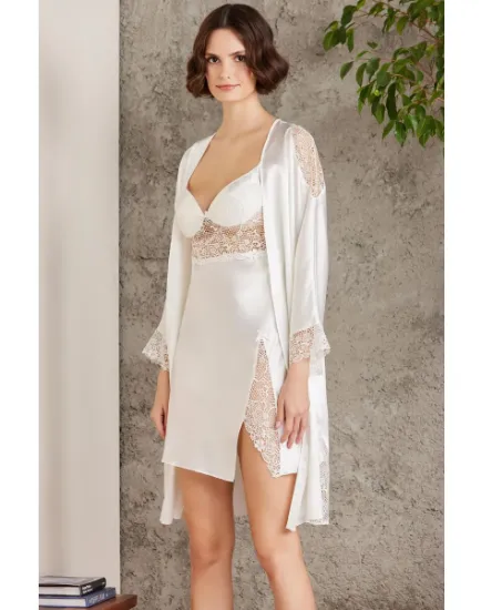 Image de Ensemble De Chemise De Nuit En 6 Pièces Pierre Cardin 6000