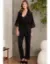 Picture of Pierre Cardin 2820 Cotton Lace Pajamas Set With Dressing Gown