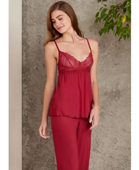 Pierre Cardin 2820-6 Penye Sabahlıklı Pijama Takım resmi