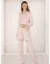Picture of Pierre Cardin 3050-2 Cotton Lace Pajamas Set With Dressing Gown