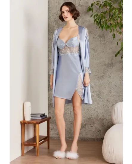 Image de Ensemble De Chemise De Nuit En 6 Pièces Pierre Cardin 6000-3
