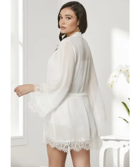 Picture of Pierre Cardin 7005-4 Satin Lace 4 Pcs Shorts Set