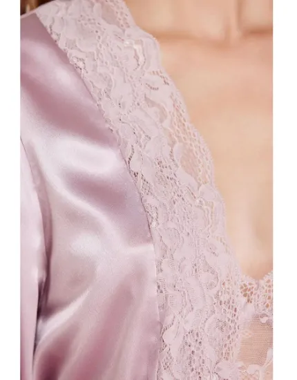 Picture of Pierre Cardin 7015-3 Satin Lace 4 Pcs Shorts Set