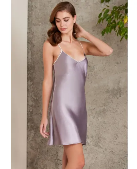 Picture of Pierre Cardin 7200-3 Satin Lace 4 Pcs Shorts Set