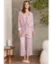 Picture of Pierre Cardin 7025-3 Satin Lace 4-Piece Pajama Set