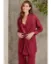 Image de Pierre Cardin 7025-9 Ensemble Pyjama 4 Pièces En Dentelle Satinée