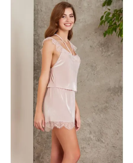 Pierre Cardin 4800-3 Kadife Sabahlıklı Tulum Takım resmi