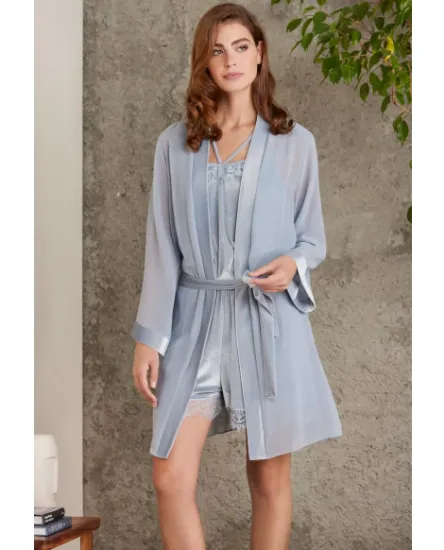 Pierre Cardin 4800-4 Kadife Sabahlıklı Tulum Takım resmi