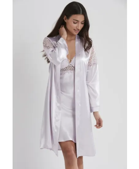 Picture of Pierre Cardin 6955-5 6 Pcs Satin Robe Set