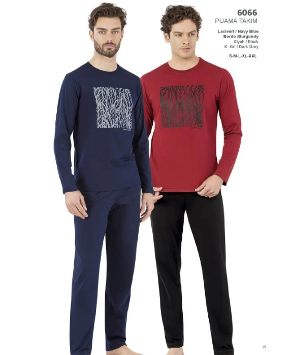 صورة طقم بيجامات رجالية Pierre Cardin 6066