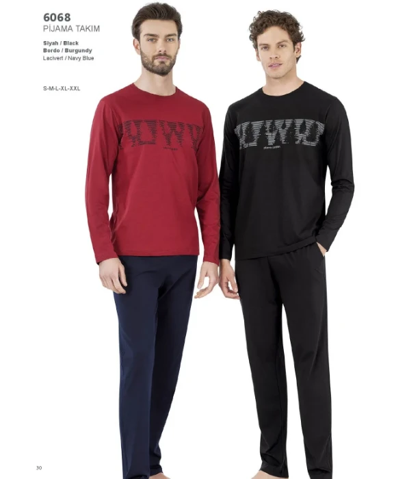 Pierre Cardin 6068 Erkek Pijama Takım resmi
