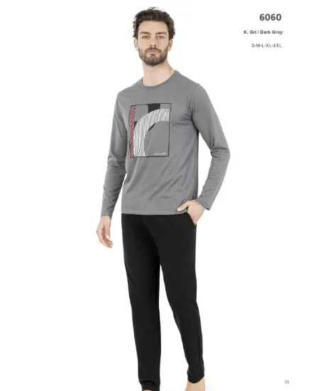 Picture of Pierre Cardin 6060-2 Men's Pajamas Set