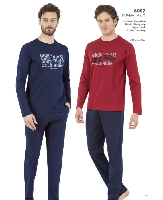 Pierre Cardin 6062 Erkek Pijama Takım resmi