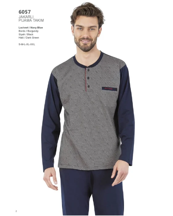 Pierre Cardin 6057 Erkek Pijama Takım resmi