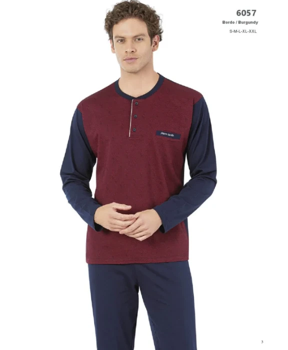 Image de Ensemble De Pyjamas Pour Hommes Pierre Cardin 6057-2
