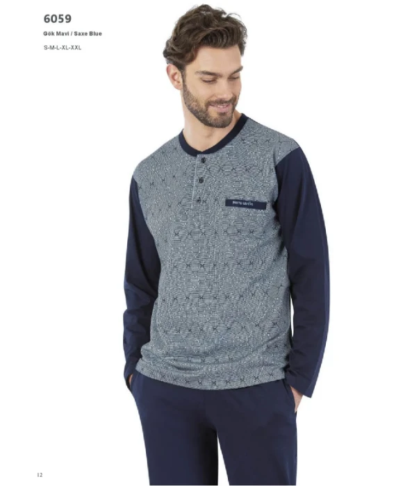 Image de Ensemble De Pyjamas Pour Hommes Pierre Cardin 6059-3