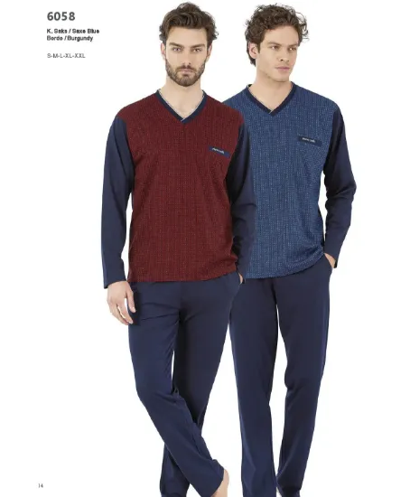 صورة طقم بيجامات رجالية Pierre Cardin 6058-2