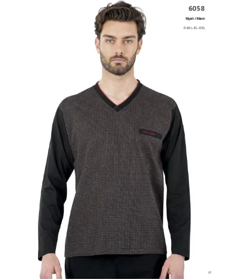 صورة طقم بيجامات رجالية Pierre Cardin 6058-3
