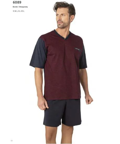 Image de Pierre Cardin 6089-2 Ensemble Pyjama 3 Pièces Pour Homme
