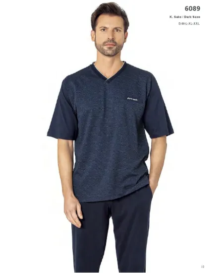 Image de Pierre Cardin 6089-3 Ensemble Pyjama 3 Pièces Pour Homme