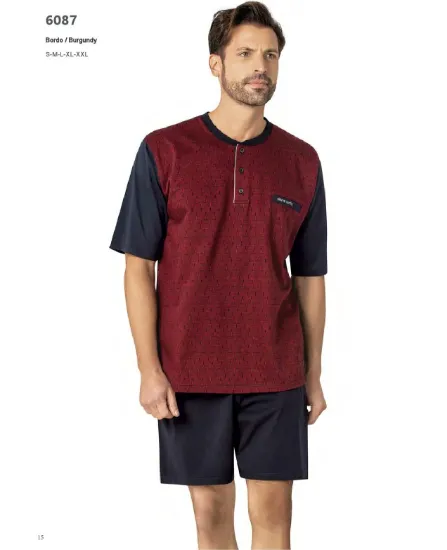 Image de Pierre Cardin 6087-2 Ensemble Pyjama 3 Pièces Pour Homme
