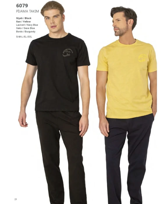 Pierre Cardin 6079 Erkek Pijama Takım resmi