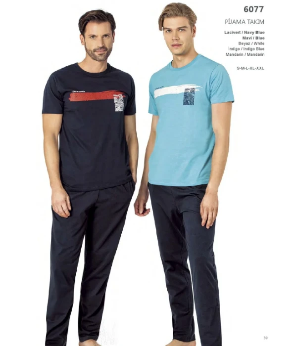 Pierre Cardin 6077 Erkek Pijama Takım resmi