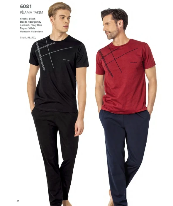 Pierre Cardin 6081 Erkek Pijama Takım resmi