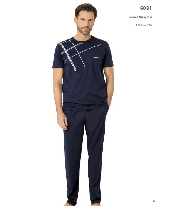 Pierre Cardin 6081-2 Erkek Pijama Takım resmi