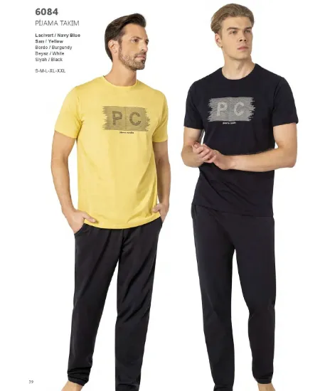 Pierre Cardin 6084 Erkek Pijama Takım resmi